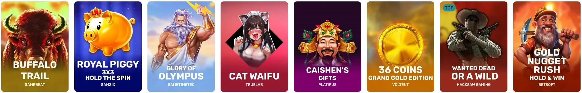 Slots bei Koru Casino